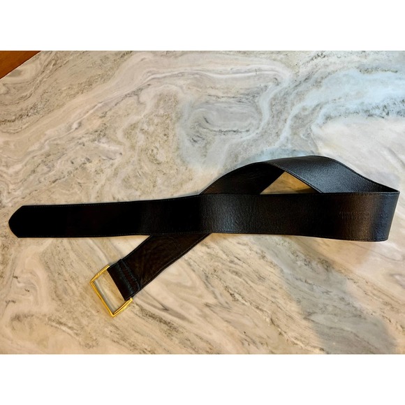 Maje Boho print silky Wide Leg Jumpsuit Blue Black L - Picture 10 of 10